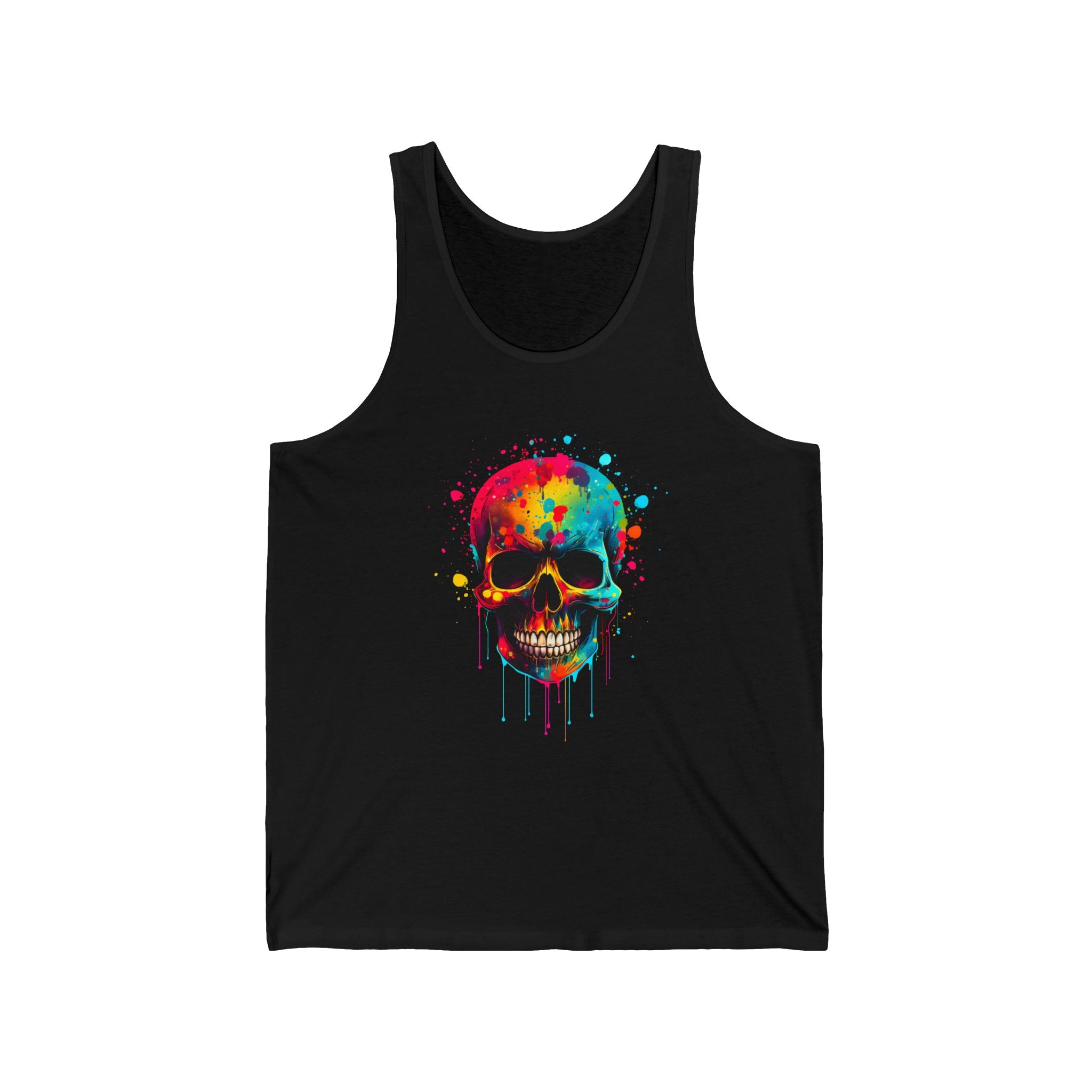 Unisex Jersey Tank (Skull)