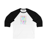 Unisex 3\4 Sleeve Baseball Tee (Vibe)