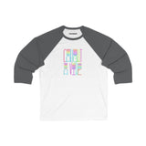 Unisex 3\4 Sleeve Baseball Tee (Vibe)