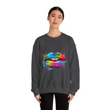 Unisex Heavy Blend™ Crewneck Sweatshirt (Lips)