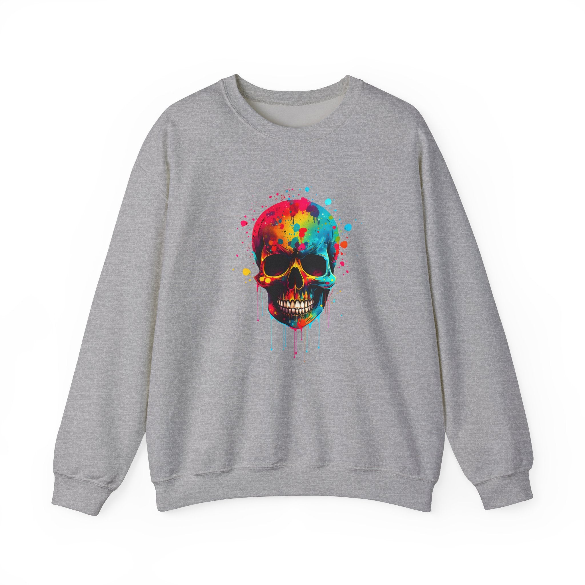 Unisex Heavy Blend™ Crewneck Sweatshirt (Skull)