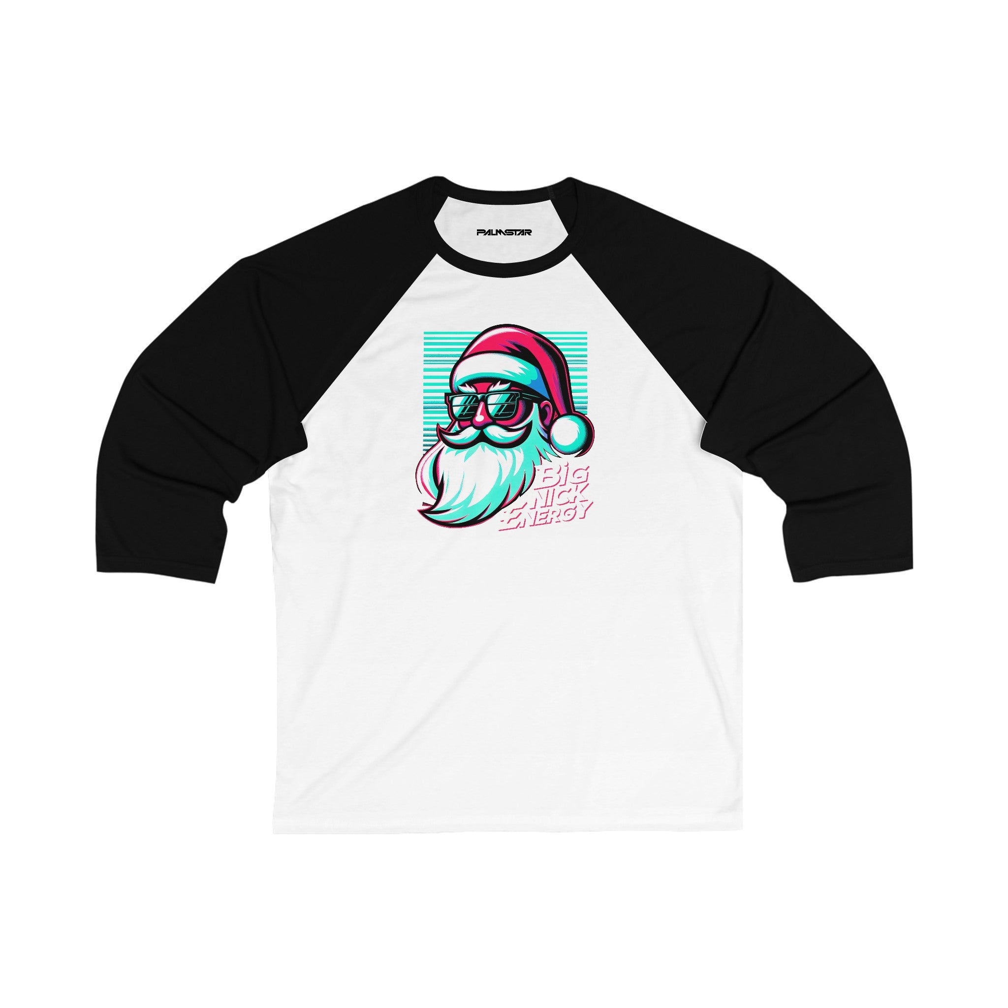 Unisex 3\4 Sleeve Baseball Tee (Big Nick)