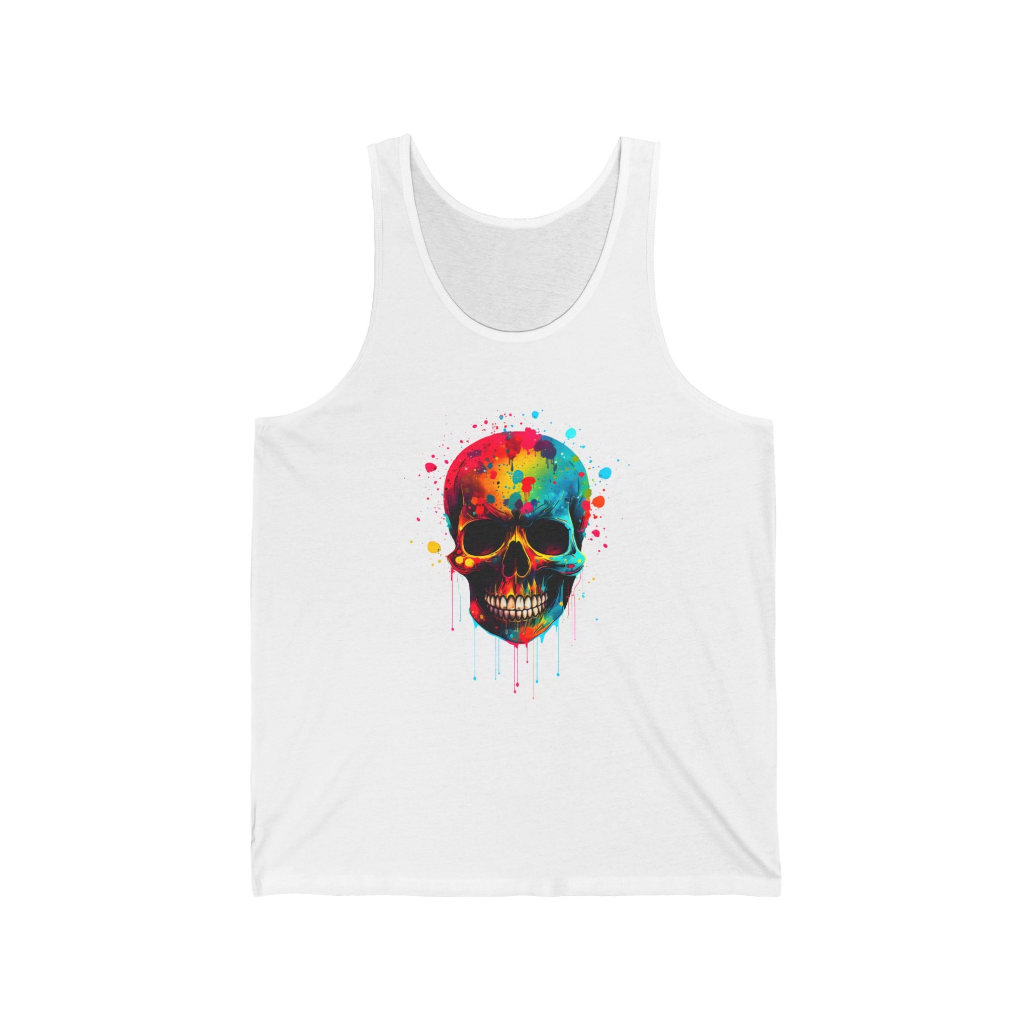 Unisex Jersey Tank (Skull)