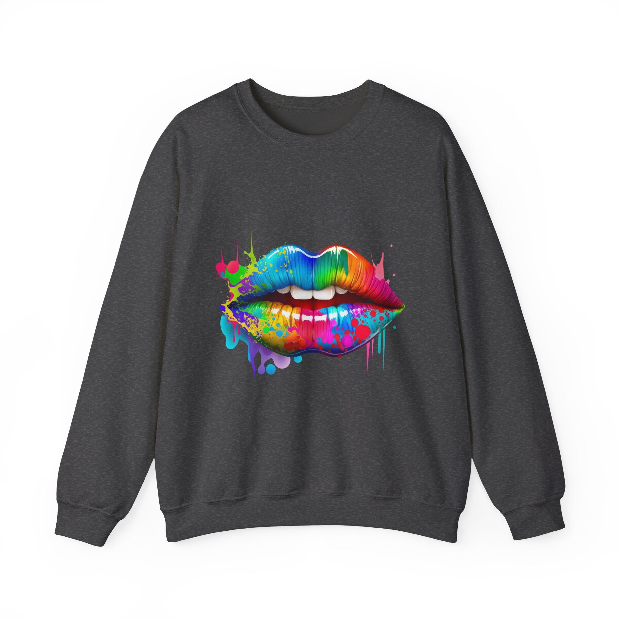 Unisex Heavy Blend™ Crewneck Sweatshirt (Lips)