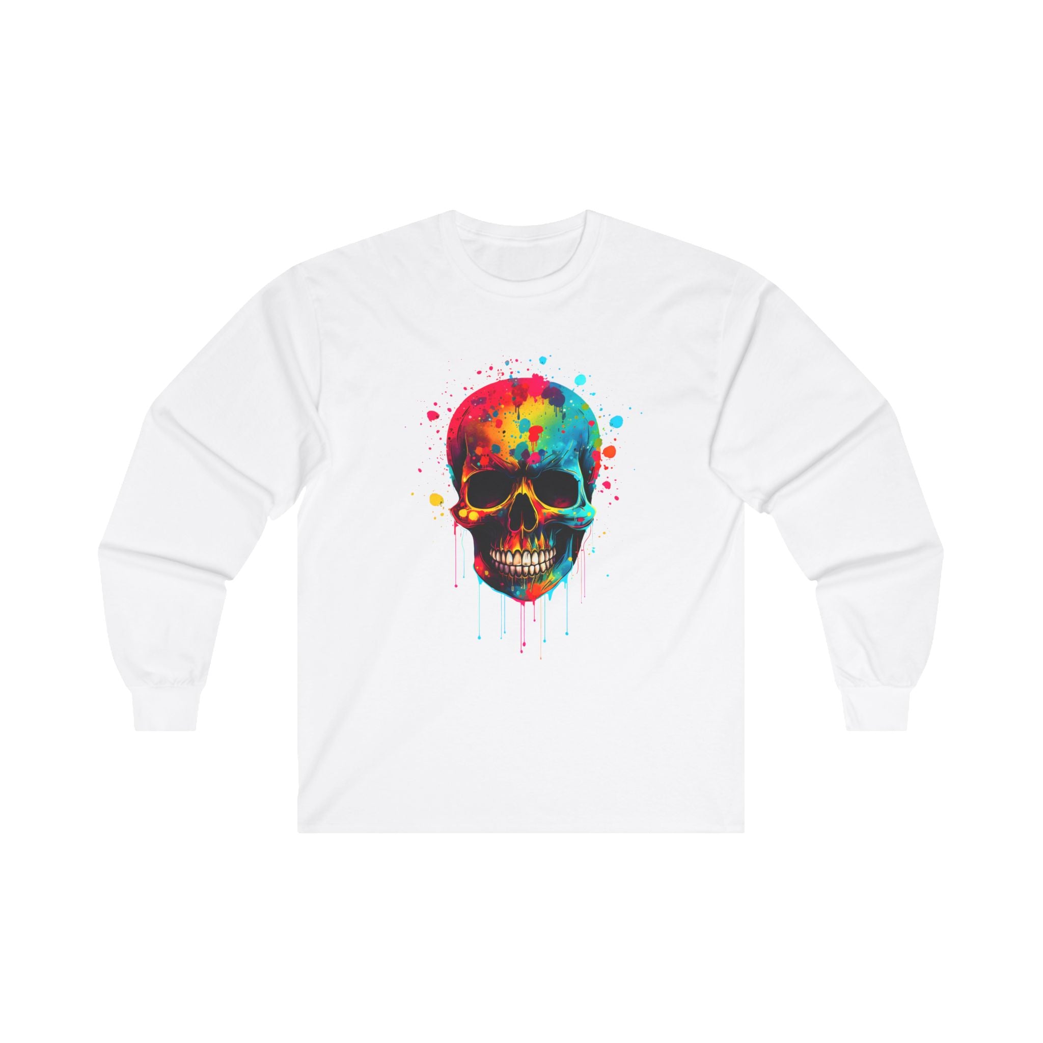 Copy of Unisex Ultra Cotton Long Sleeve Tee (Skull)