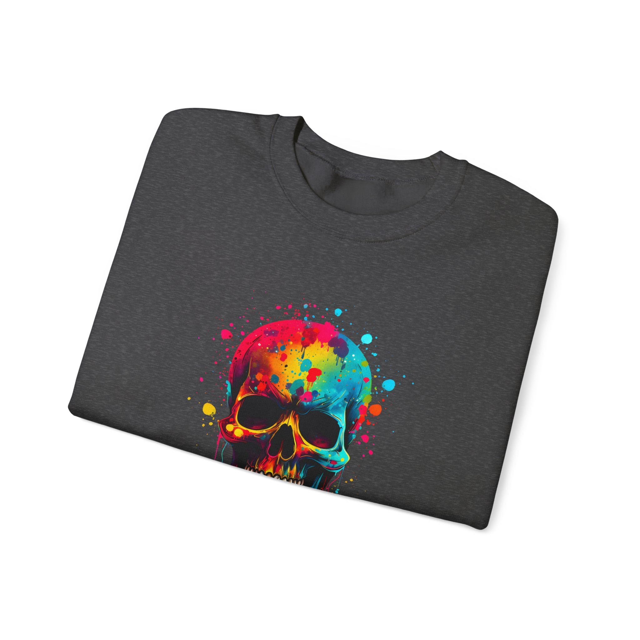 Unisex Heavy Blend™ Crewneck Sweatshirt (Skull)