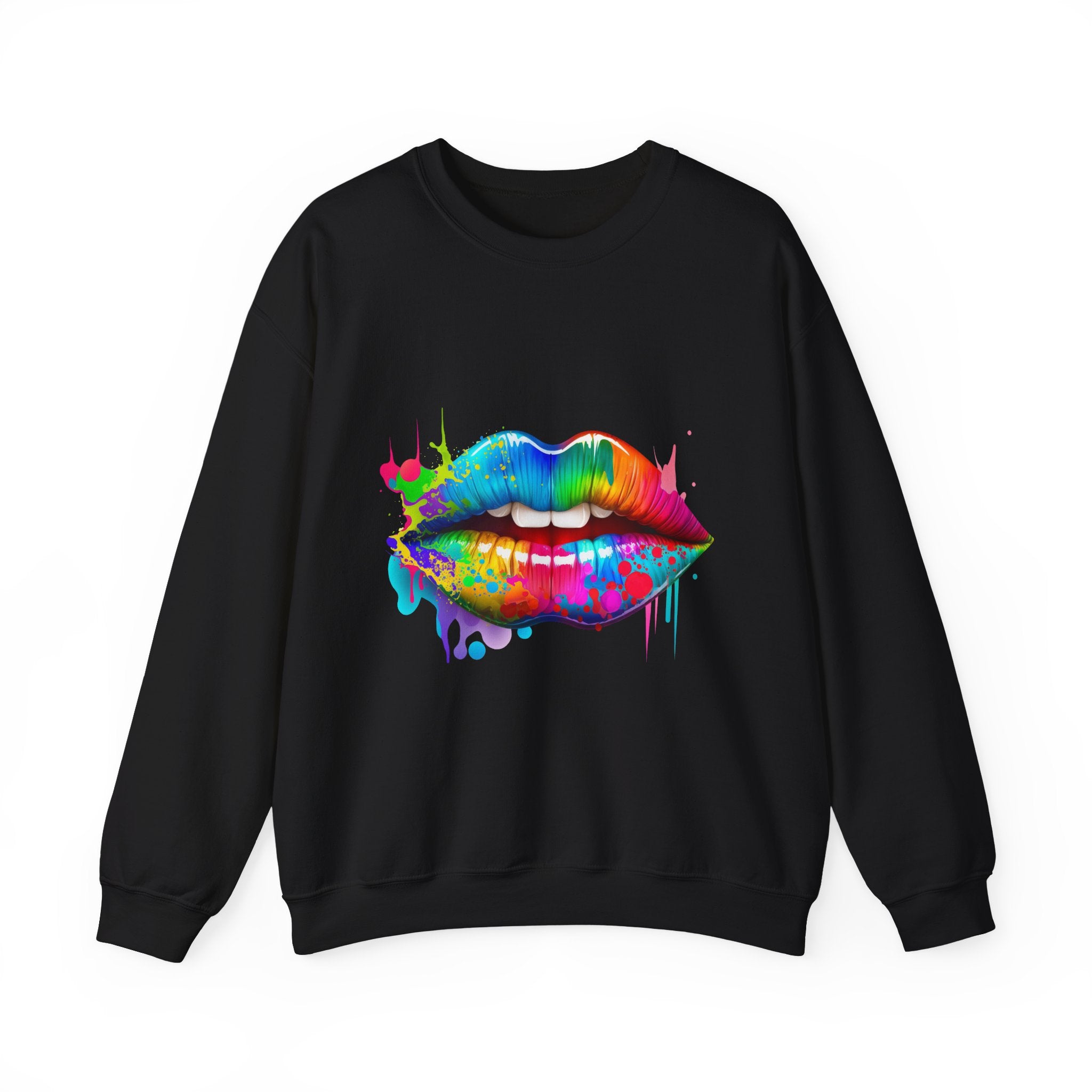 Unisex Heavy Blend™ Crewneck Sweatshirt (Lips)