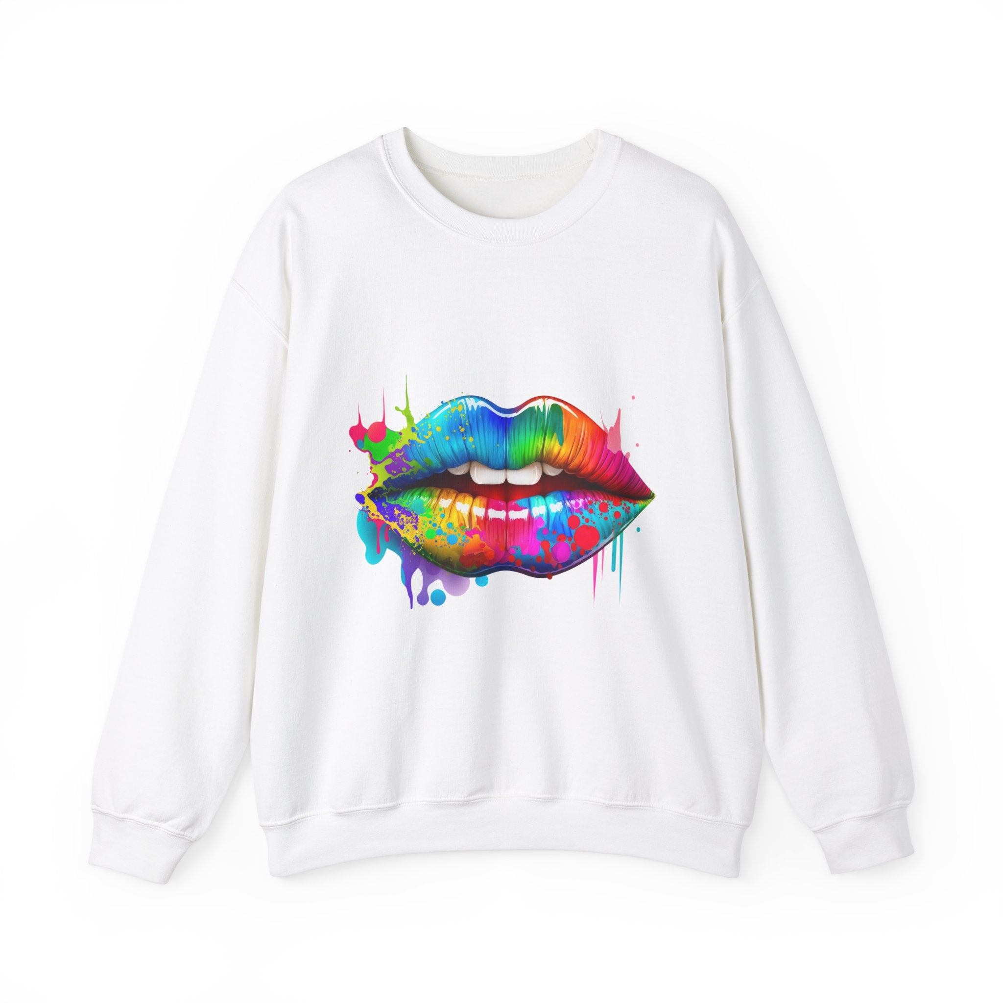 Unisex Heavy Blend™ Crewneck Sweatshirt (Lips)