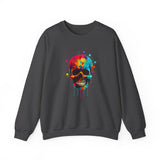 Unisex Heavy Blend™ Crewneck Sweatshirt (Skull)