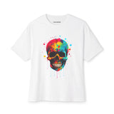 Unisex Oversized Boxy Tee (Skull)