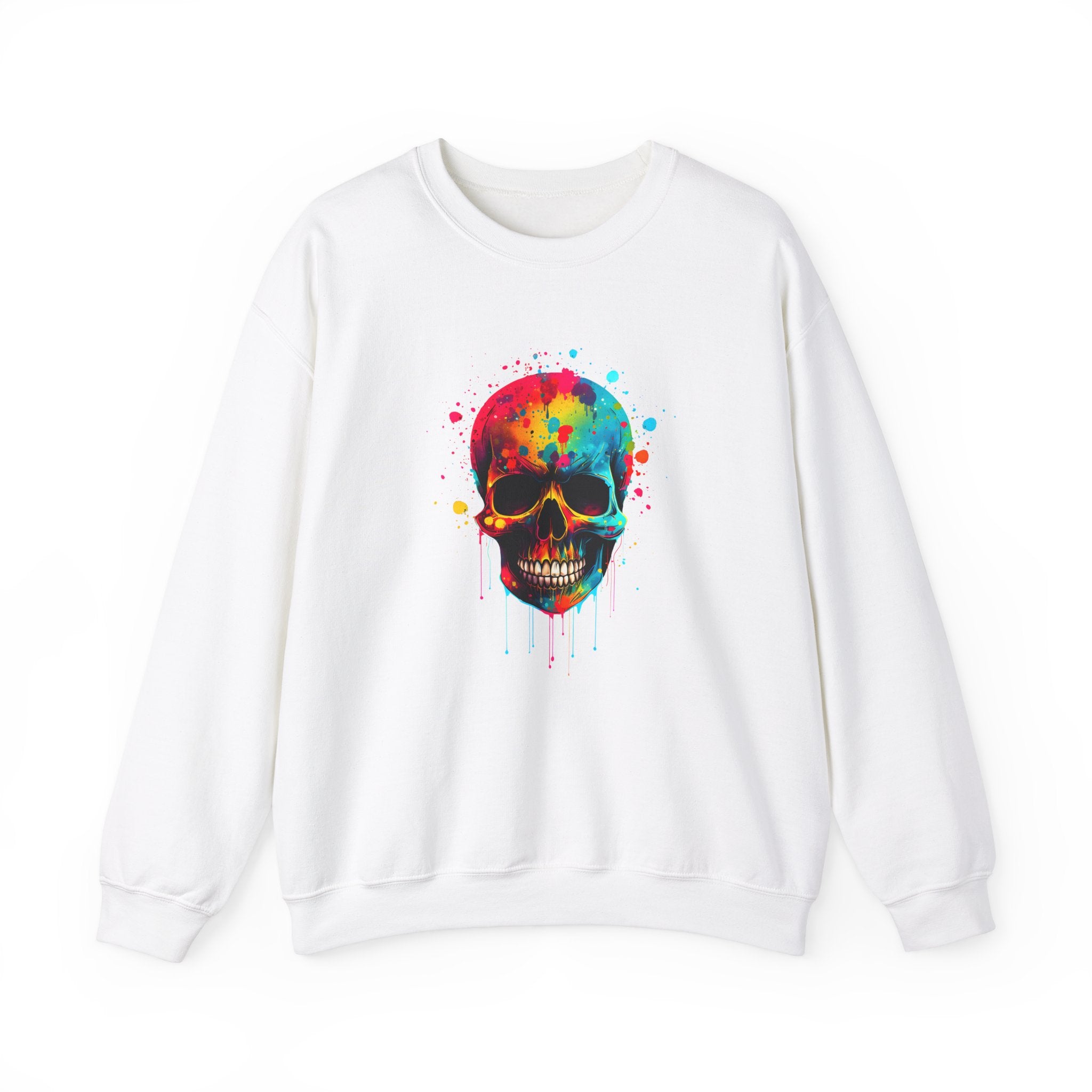 Unisex Heavy Blend™ Crewneck Sweatshirt (Skull)