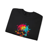 Unisex Heavy Blend™ Crewneck Sweatshirt (Skull)